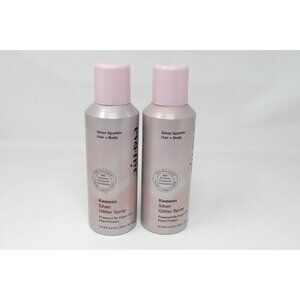 EVA-NYC Kweeen Silver Hair & Body Kween Silver Glitter Spray PACK OF 2